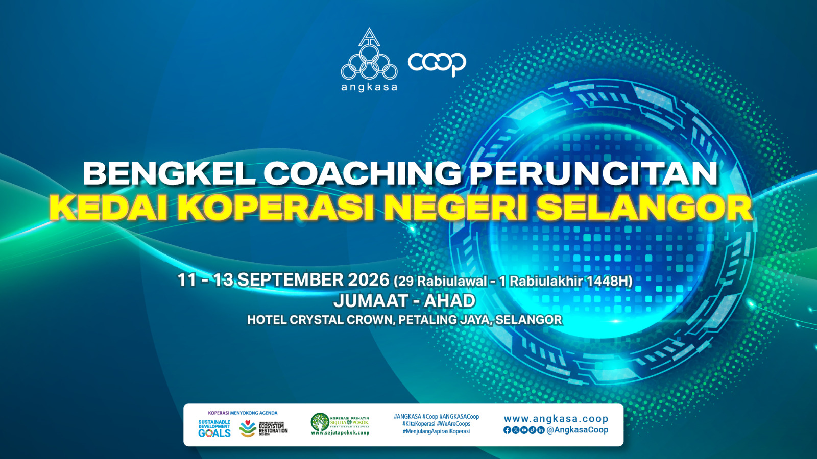 Poster: Bengkel Coaching Peruncitan Kedai Koperasi Negeri Selangor